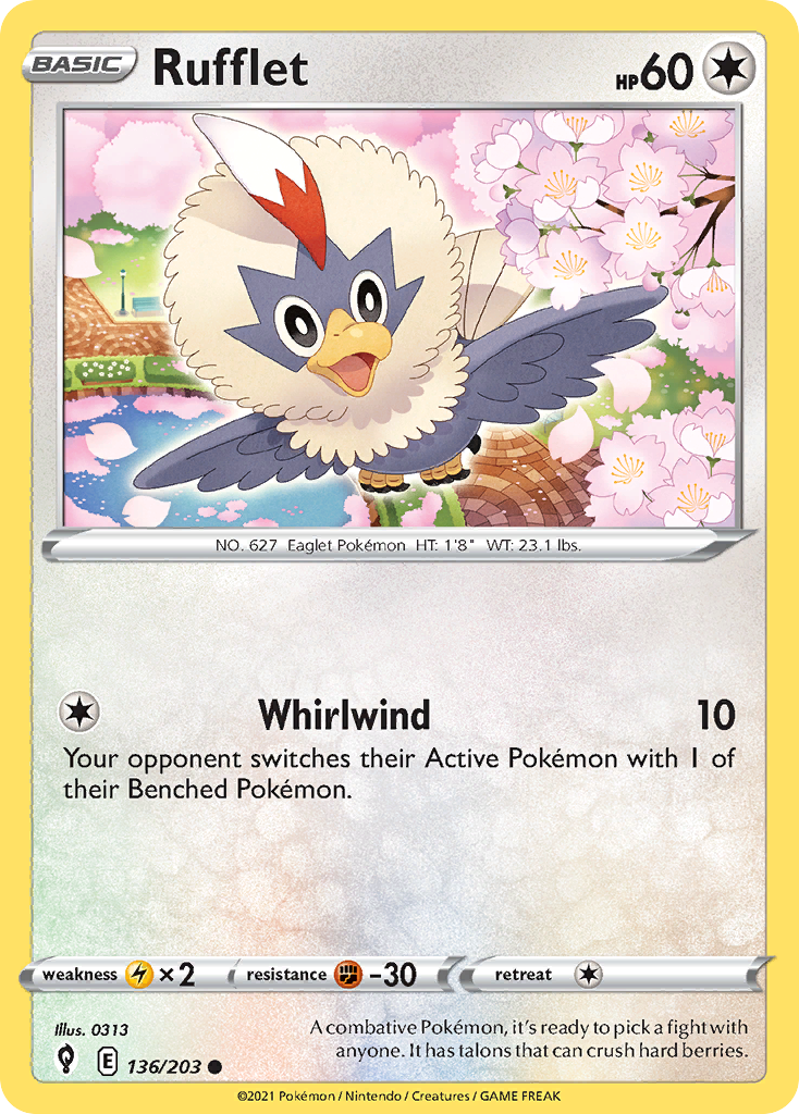 Rufflet — illustrated card