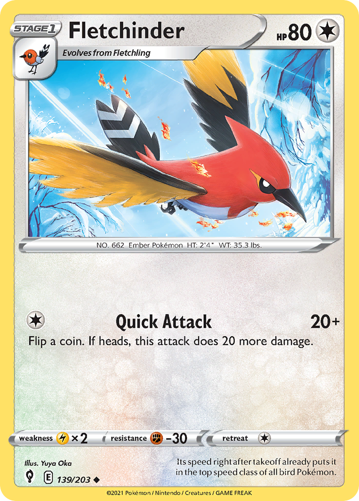 Fletchinder — illustrated card