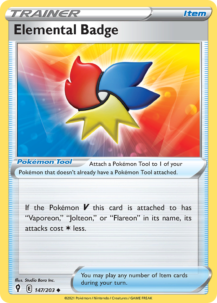 Elemental Badge — illustrated card