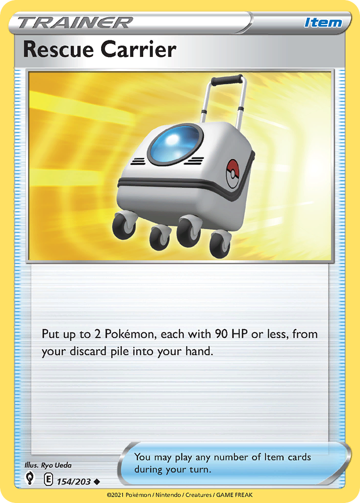 Rescue Carrier — illustrated card