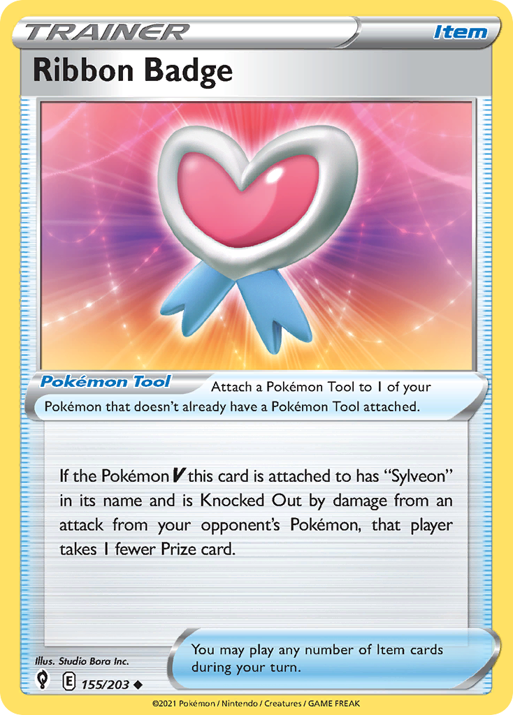 Ribbon Badge — illustrated card