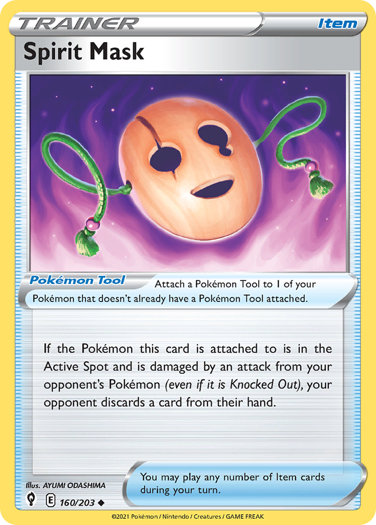 Spirit Mask — illustrated card