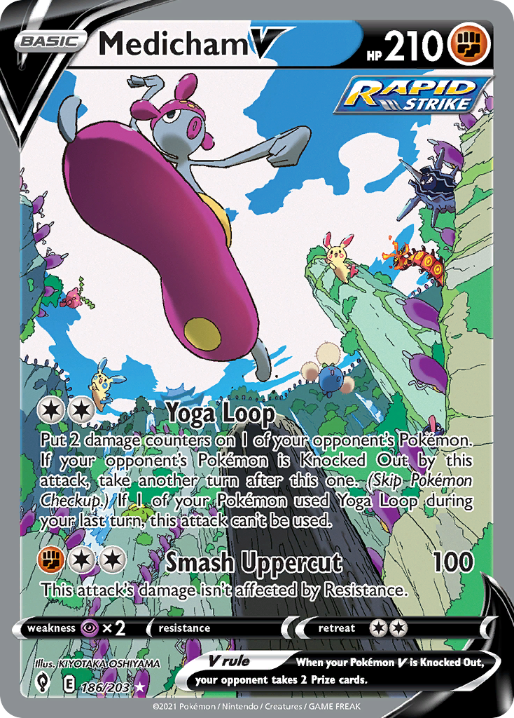 Medicham V — illustrated card
