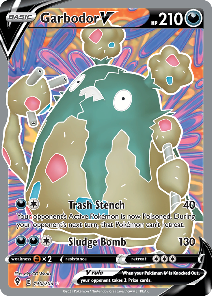 Garbodor V — illustrated card