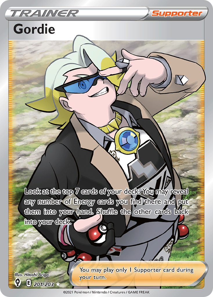 Gordie — illustrated card