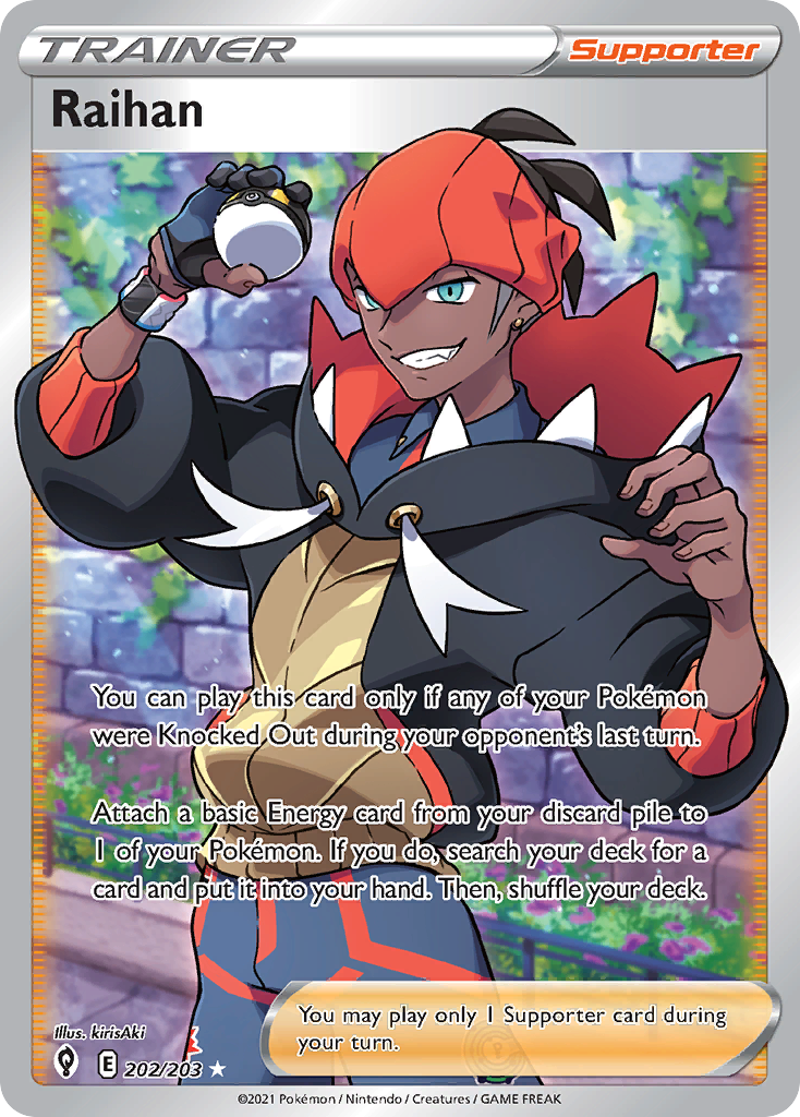 Raihan — illustrated card