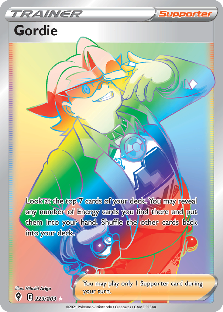 Gordie — illustrated card