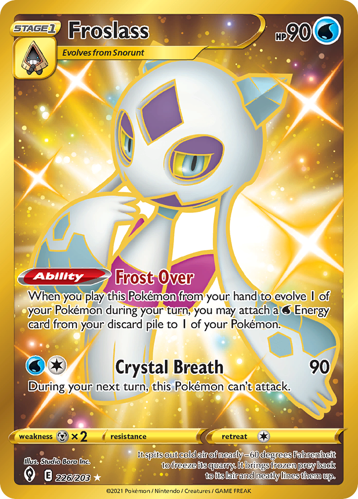 Froslass — illustrated card