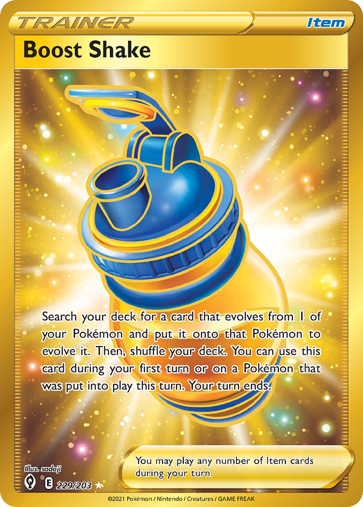 Boost Shake — illustrated card