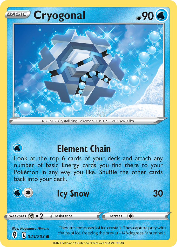 Cryogonal — illustrated card