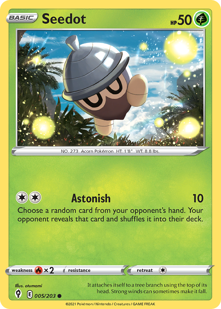Seedot — illustrated card