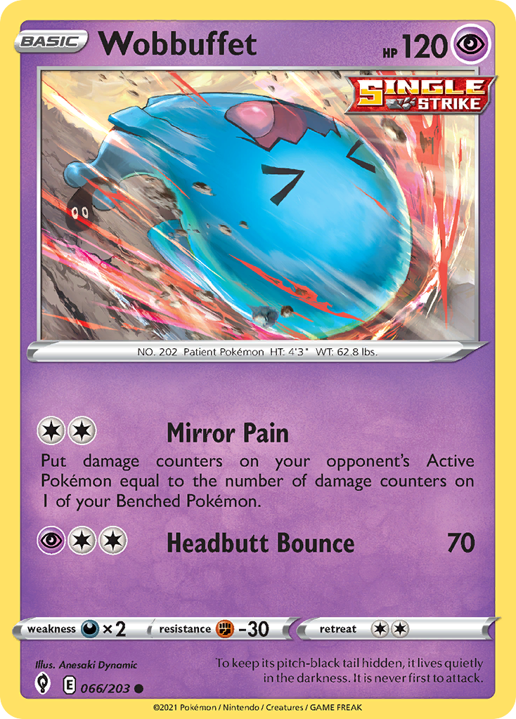 Wobbuffet — illustrated card