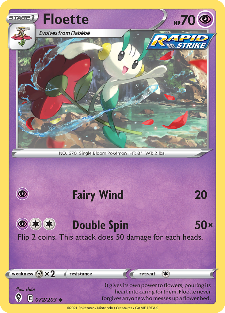 Floette — illustrated card