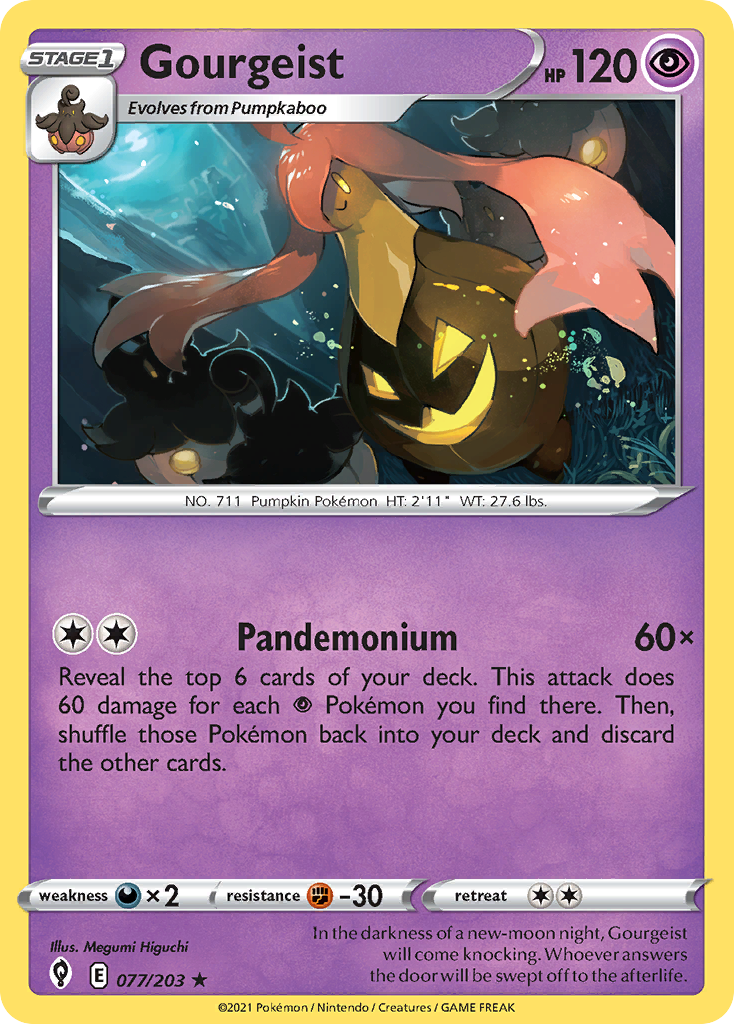 Gourgeist — illustrated card
