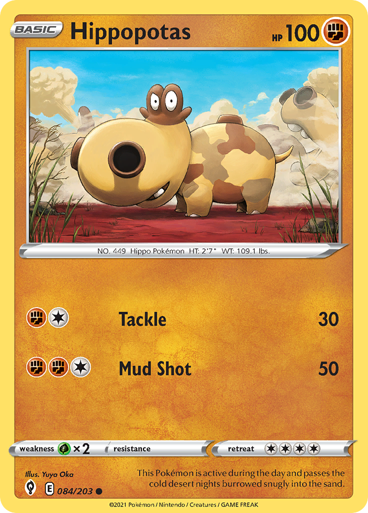 Hippopotas — illustrated card