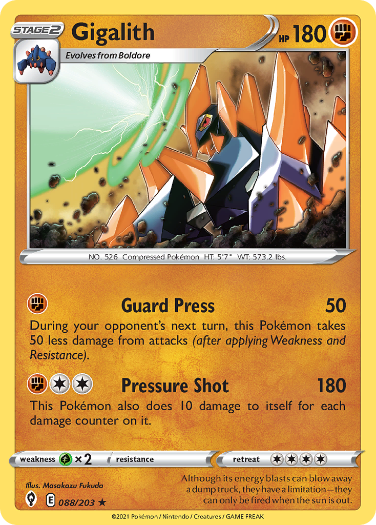 Gigalith — illustrated card