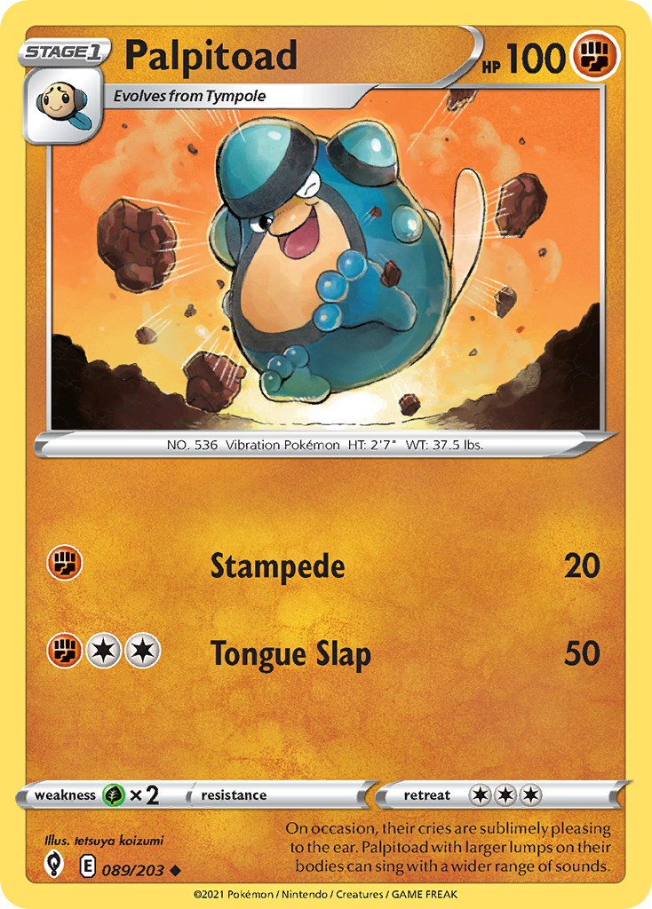 Palpitoad — illustrated card