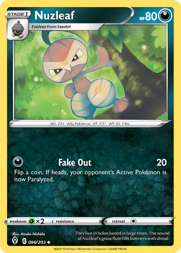 Nuzleaf — illustrated card