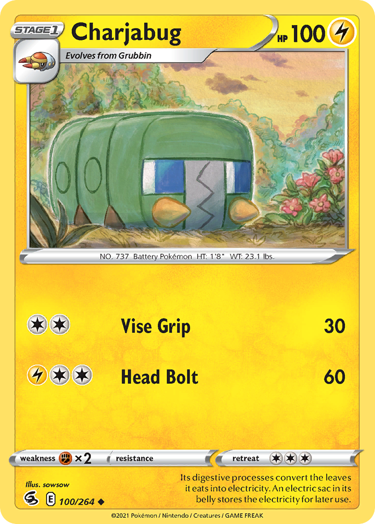 Charjabug — illustrated card