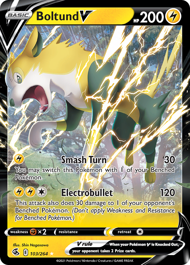 Boltund V — illustrated card