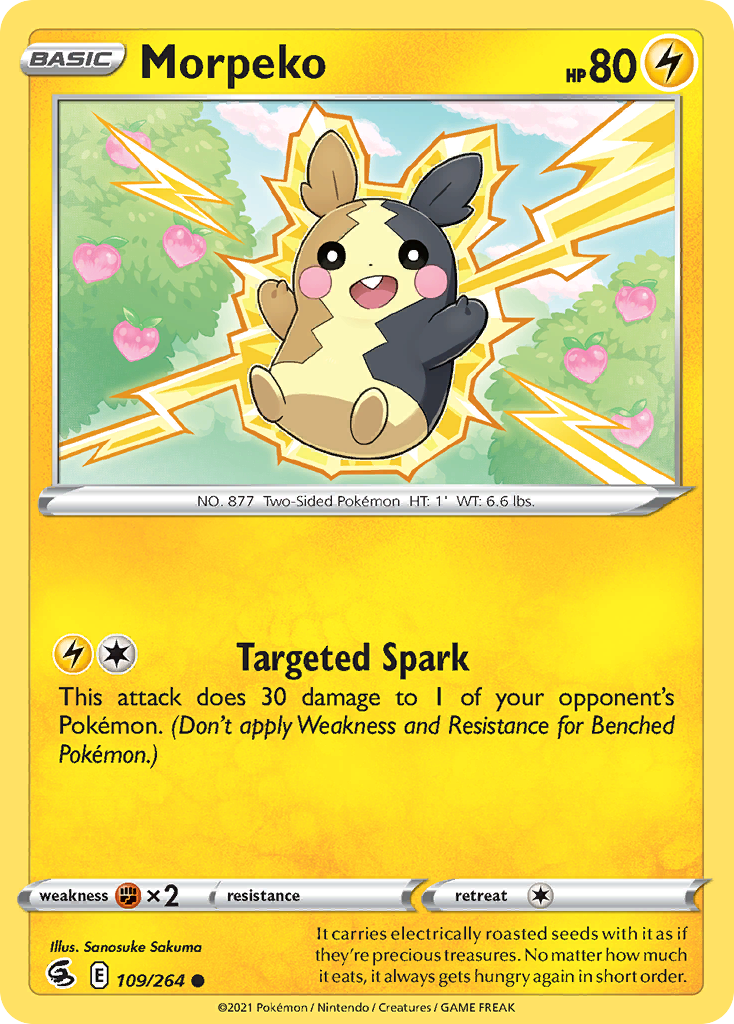 Morpeko — illustrated card