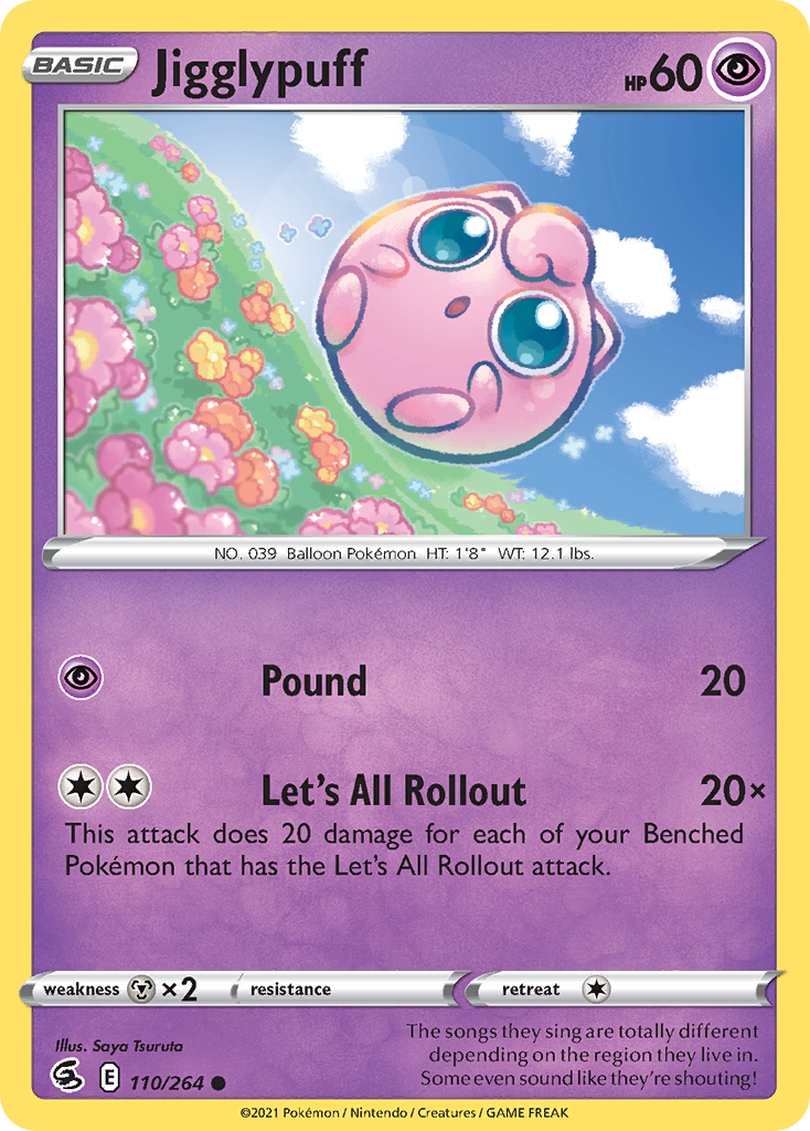 Jigglypuff — illustrated card