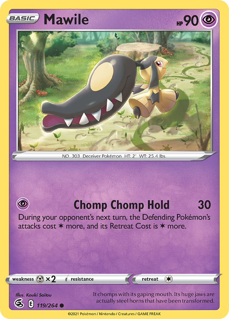 Mawile — illustrated card