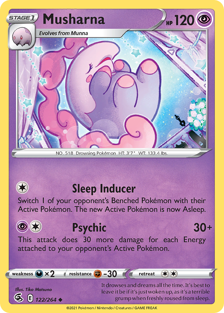 Musharna — illustrated card