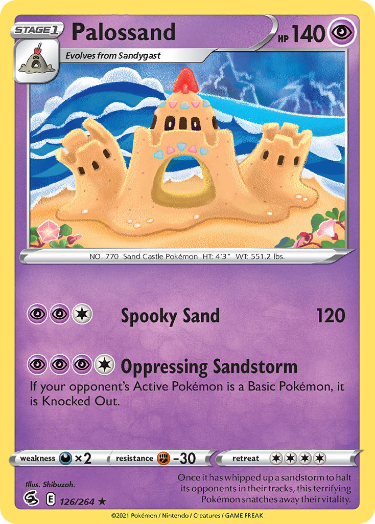 Palossand — illustrated card