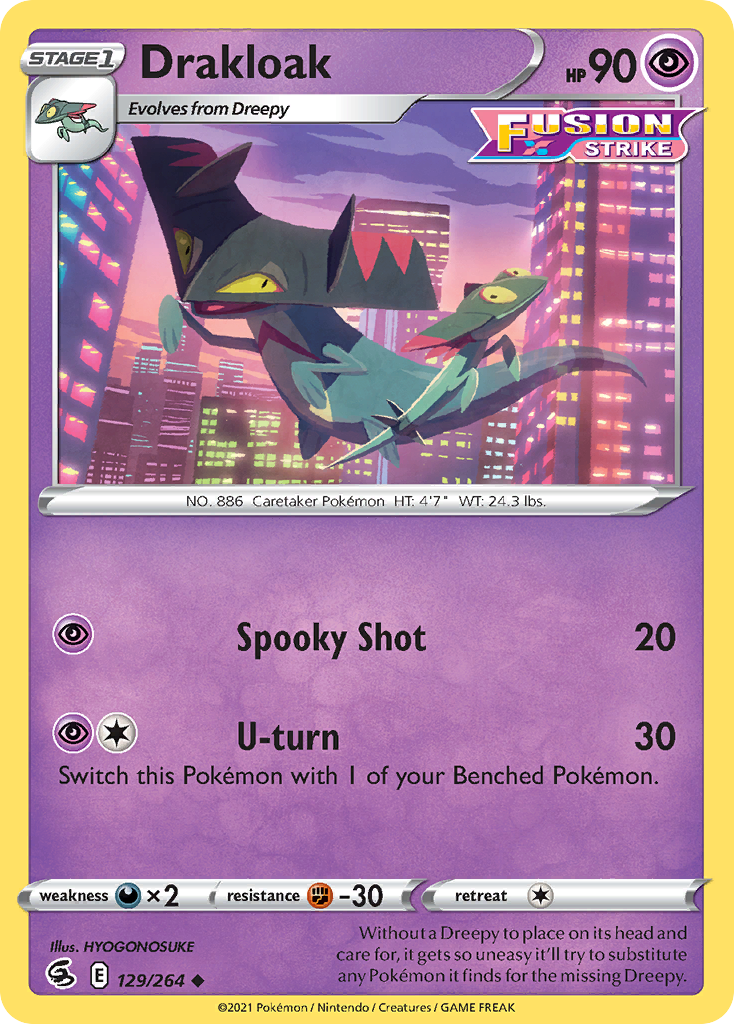 Drakloak — illustrated card