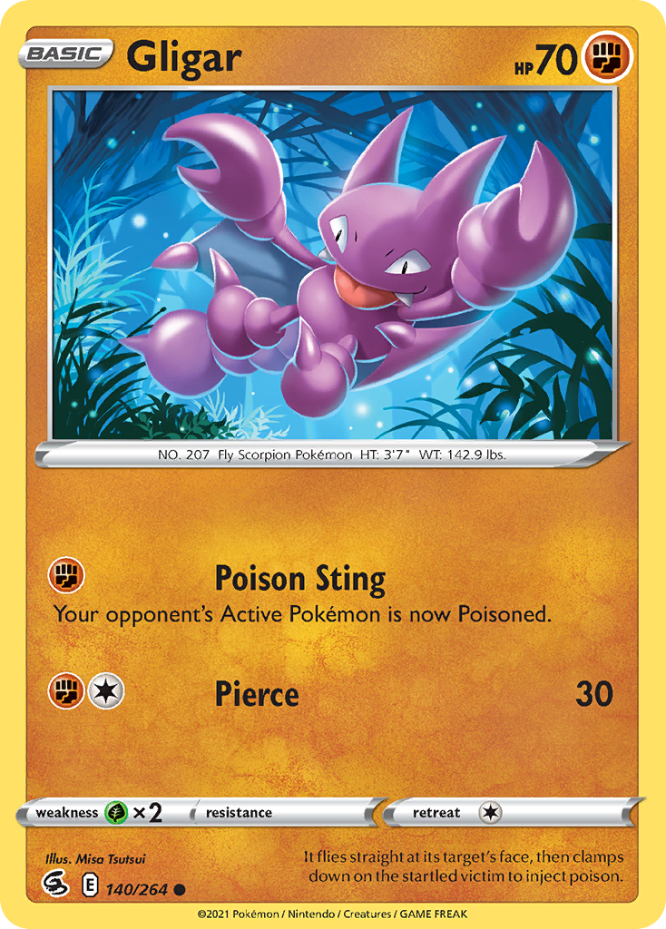 Gligar — illustrated card