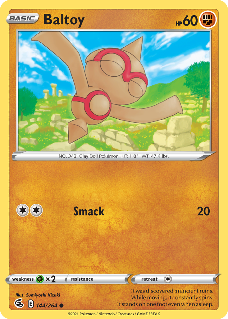 Baltoy — illustrated card