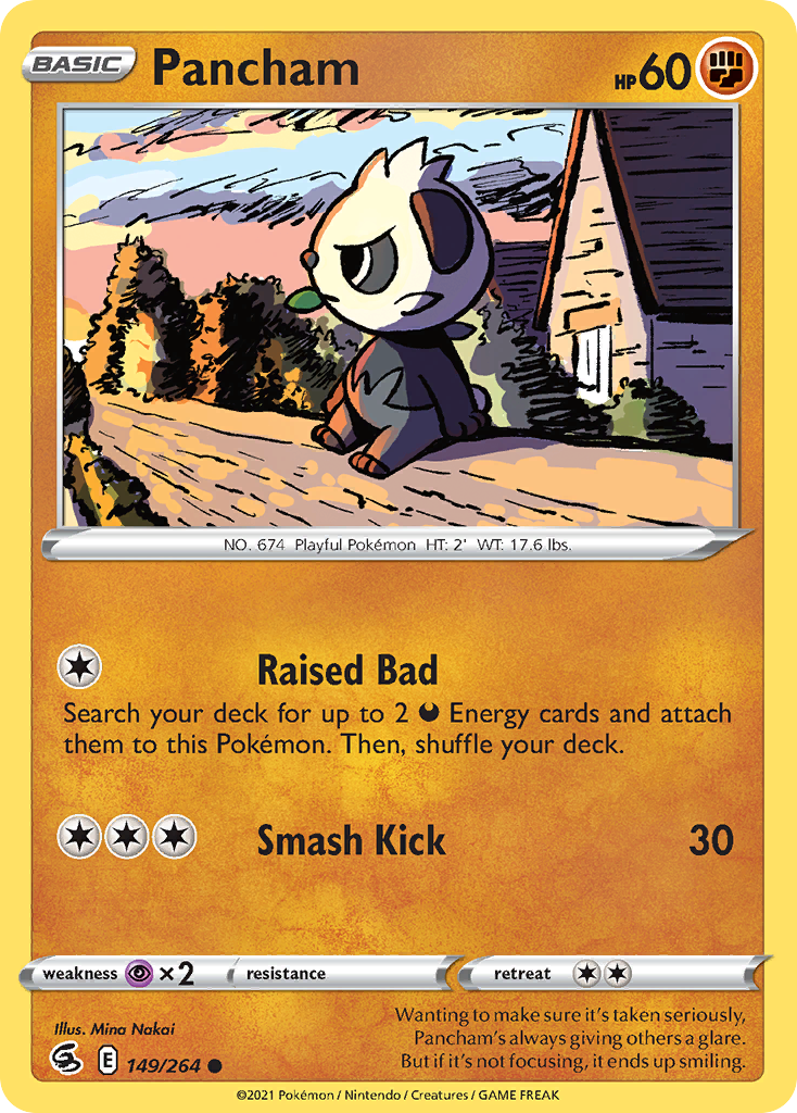 Pancham — illustrated card