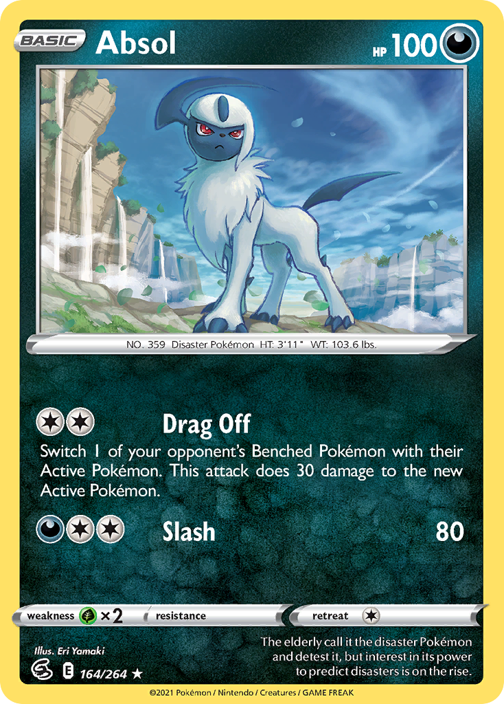 Absol — illustrated card