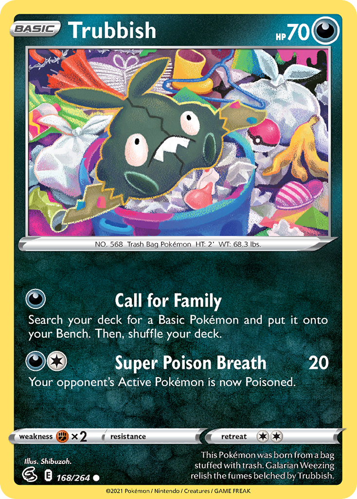 Trubbish — illustrated card