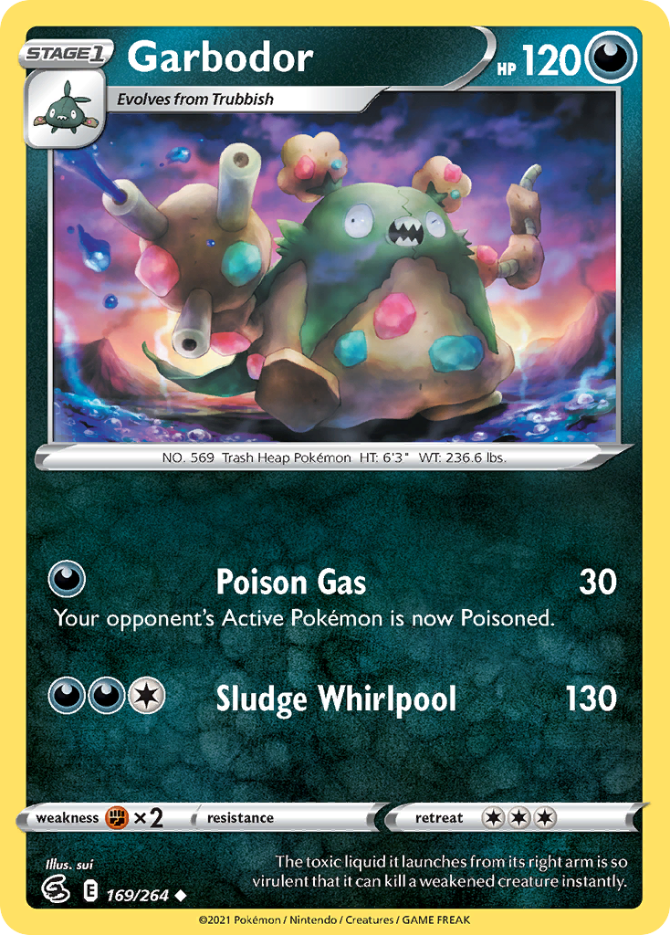 Garbodor — illustrated card