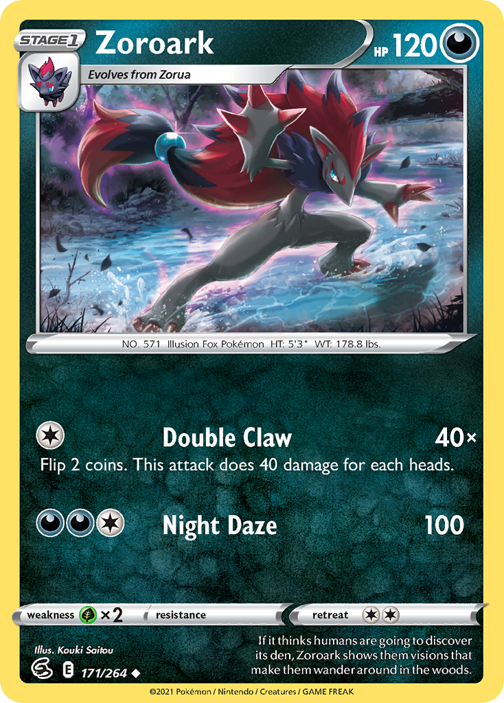 Zoroark — illustrated card