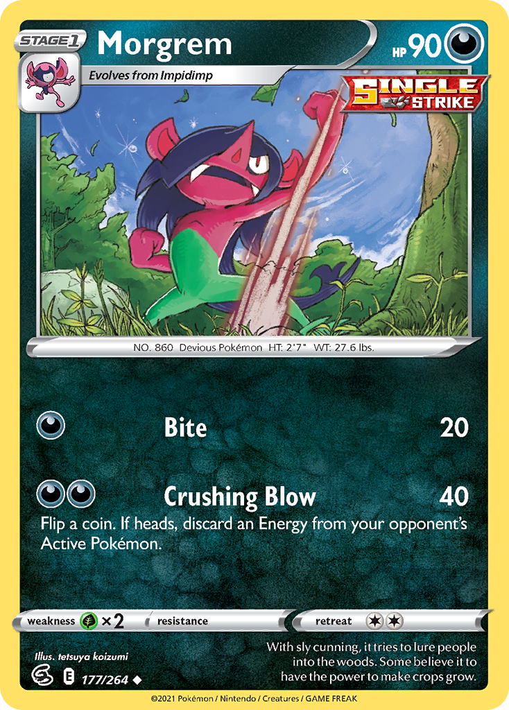 Morgrem — illustrated card
