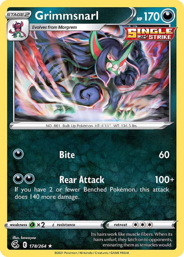 Grimmsnarl — illustrated card