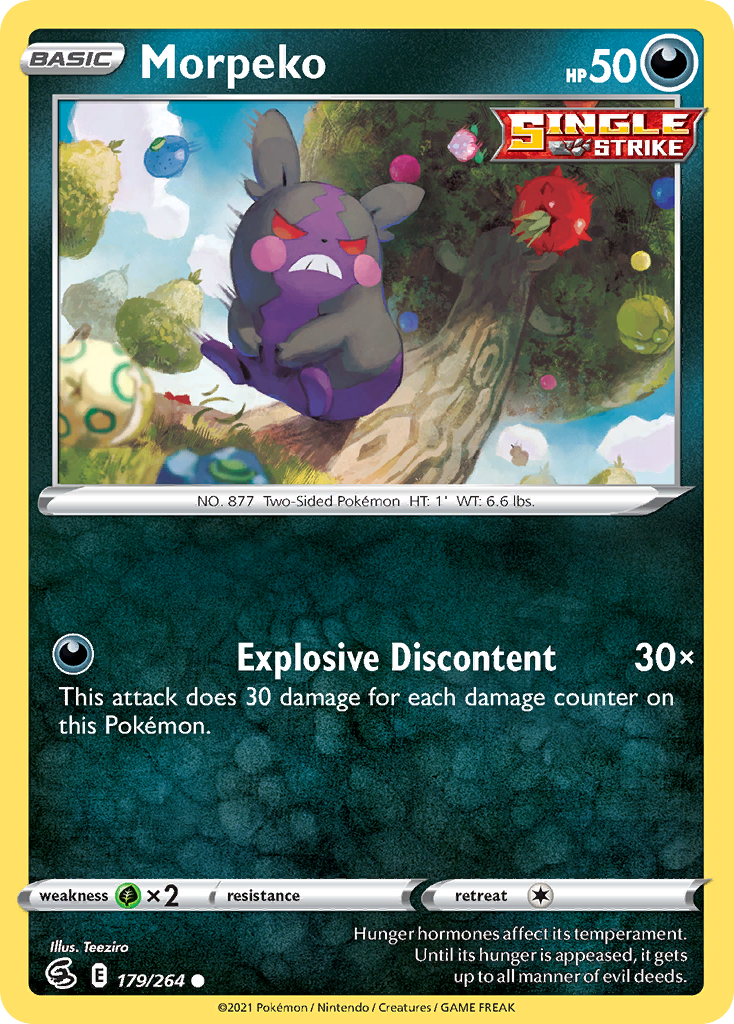 Morpeko — illustrated card