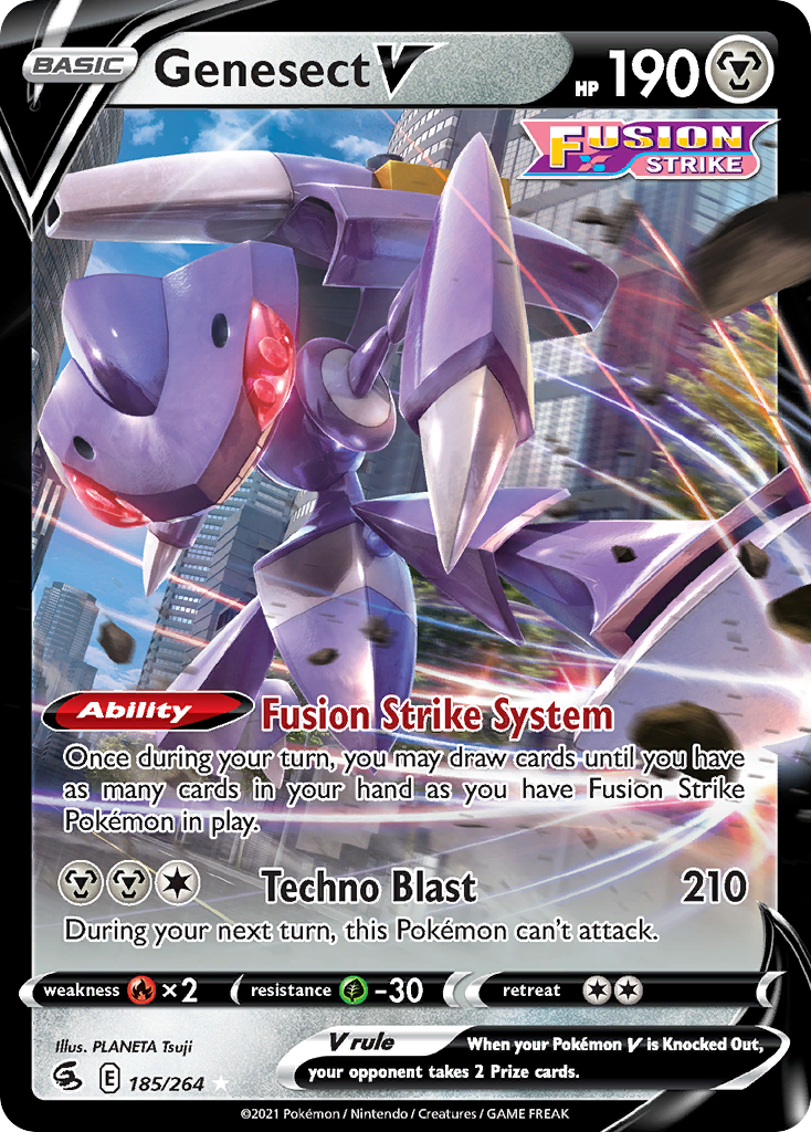 Genesect V — illustrated card