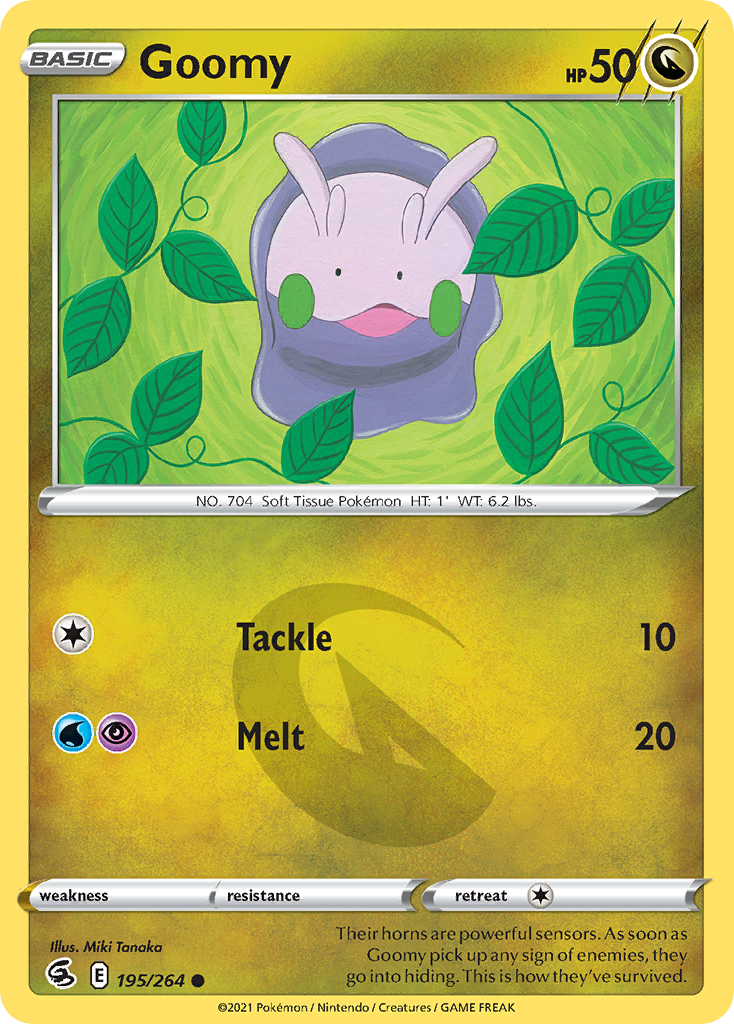 Goomy — illustrated card