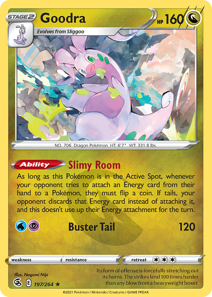 Goodra — illustrated card