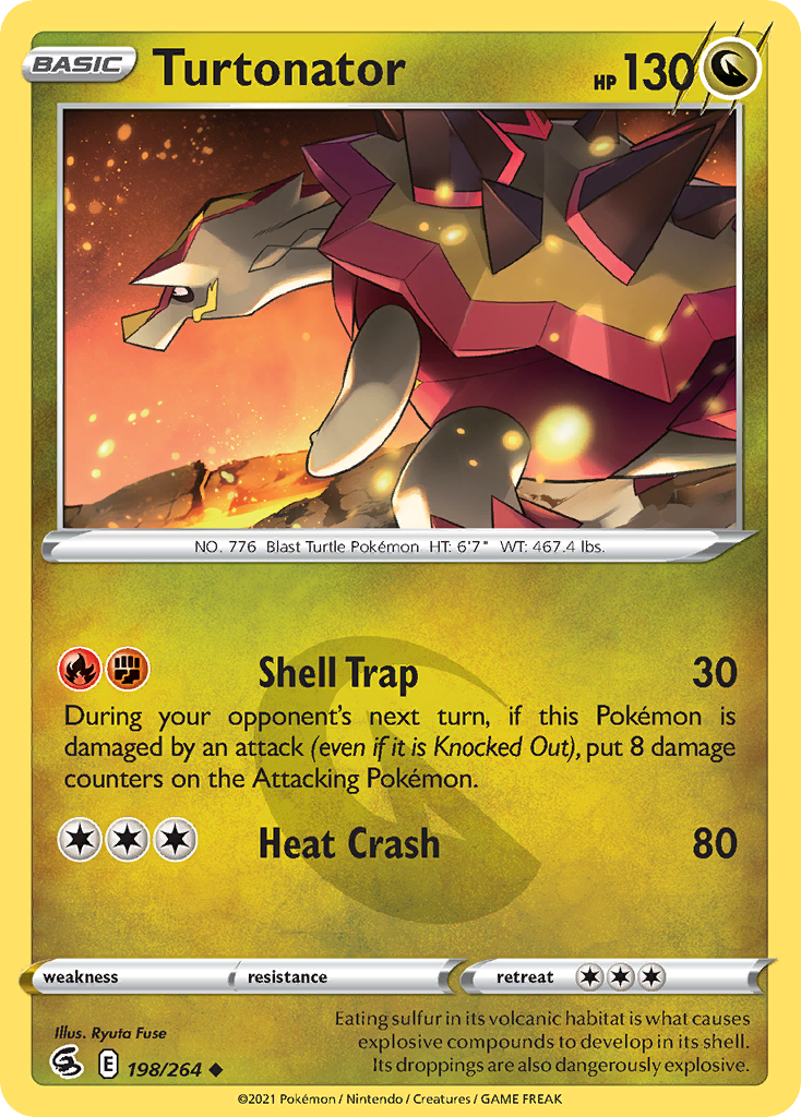 Turtonator — illustrated card