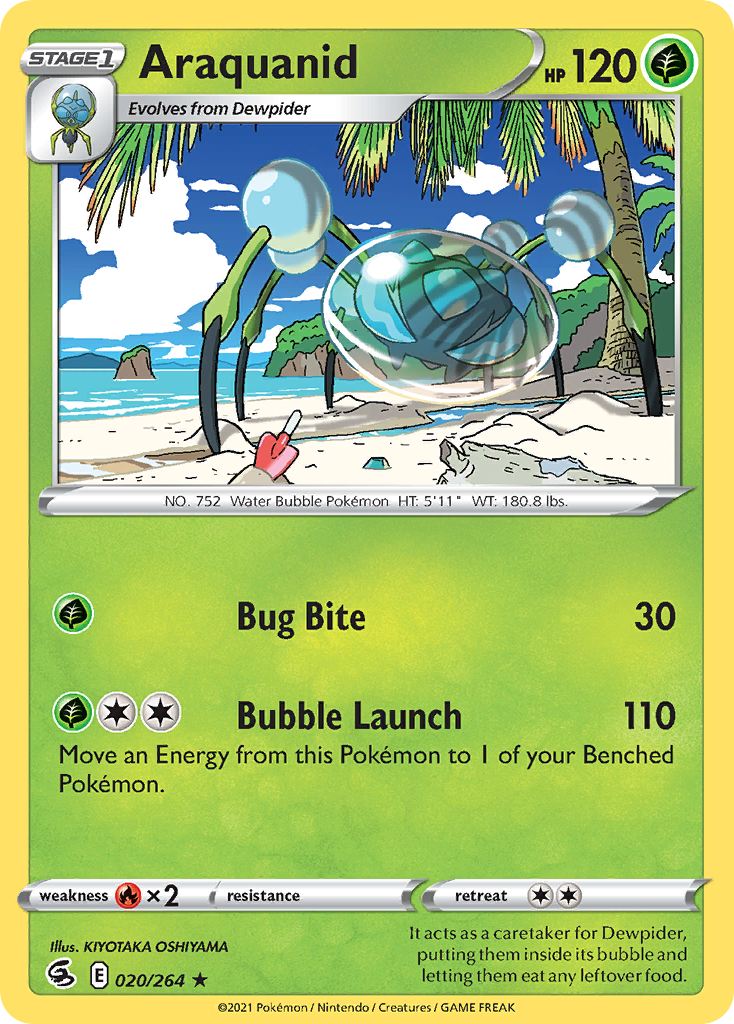 Araquanid — illustrated card