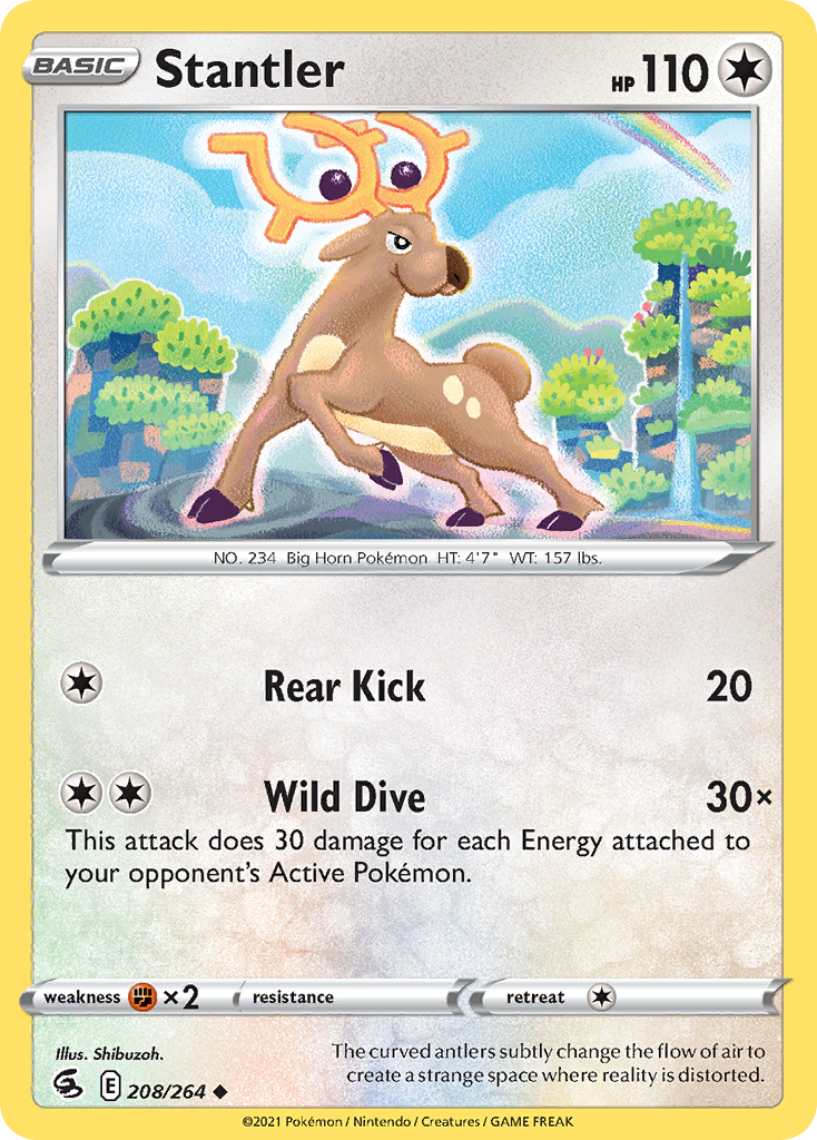 Stantler — illustrated card