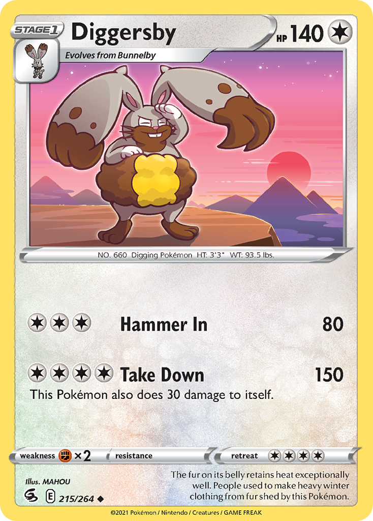 Diggersby — illustrated card
