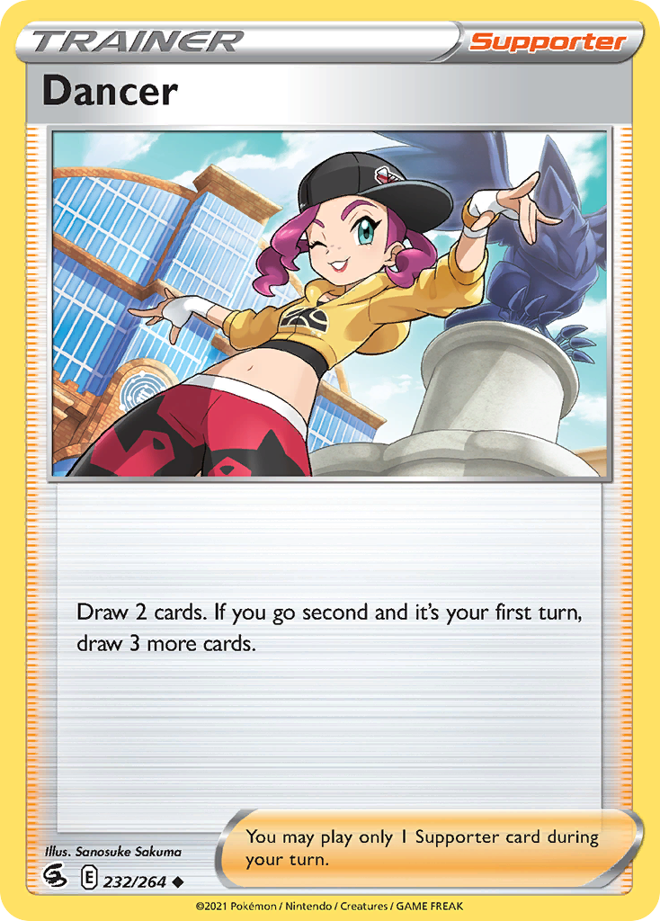 Dancer — illustrated card