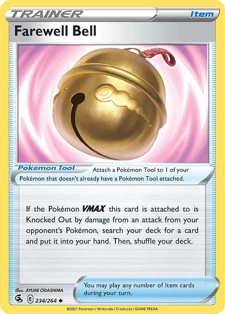 Farewell Bell — illustrated card