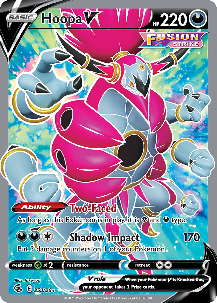 Hoopa V — illustrated card